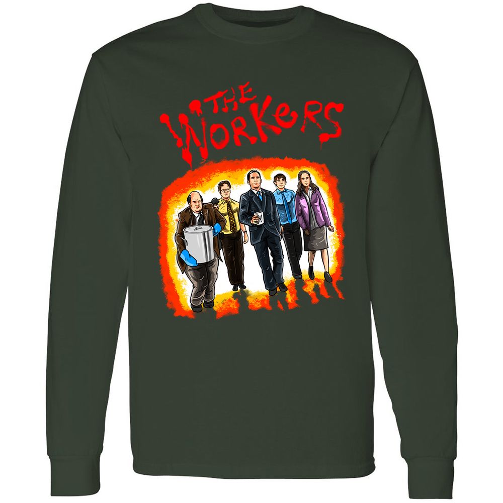 Long Sleeve T-Shirt - 4GGLNRB1 - Forest Green - 4