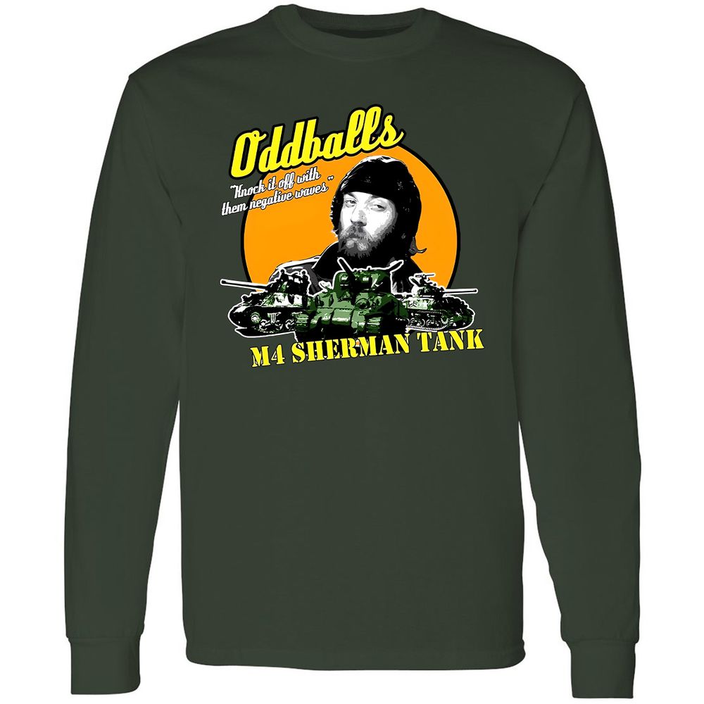 Long Sleeve T-Shirt - N61JVDHB - Forest Green - 4