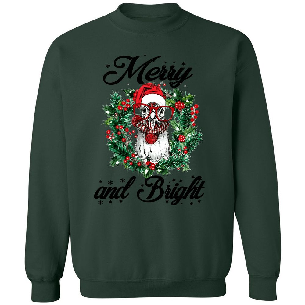 Classic Unisex Sweatshirt - JCUXEK6U - Forest Green - 4