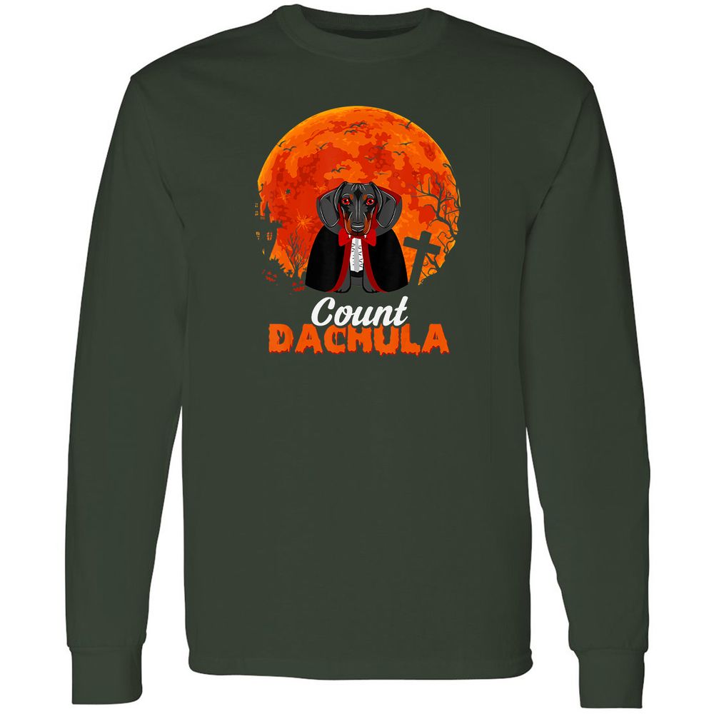 Long Sleeve T-Shirt - GCDUXGSV - Forest Green - 4