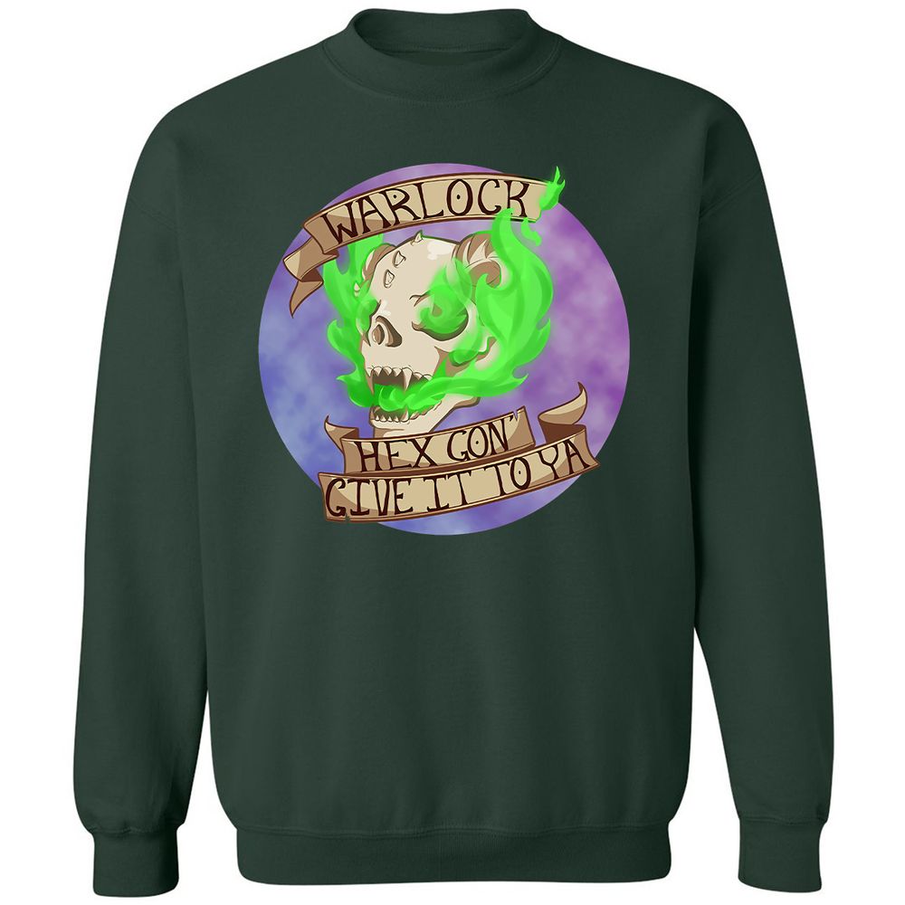 Classic Unisex Sweatshirt - P1QDWLAL - Forest Green - 4