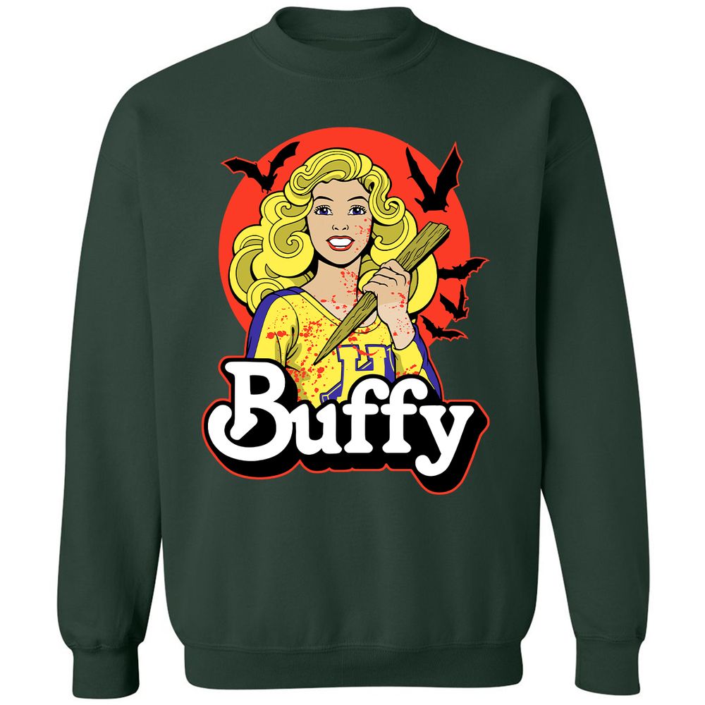 Classic Unisex Sweatshirt - 1WQF57ZV - Forest Green - 4