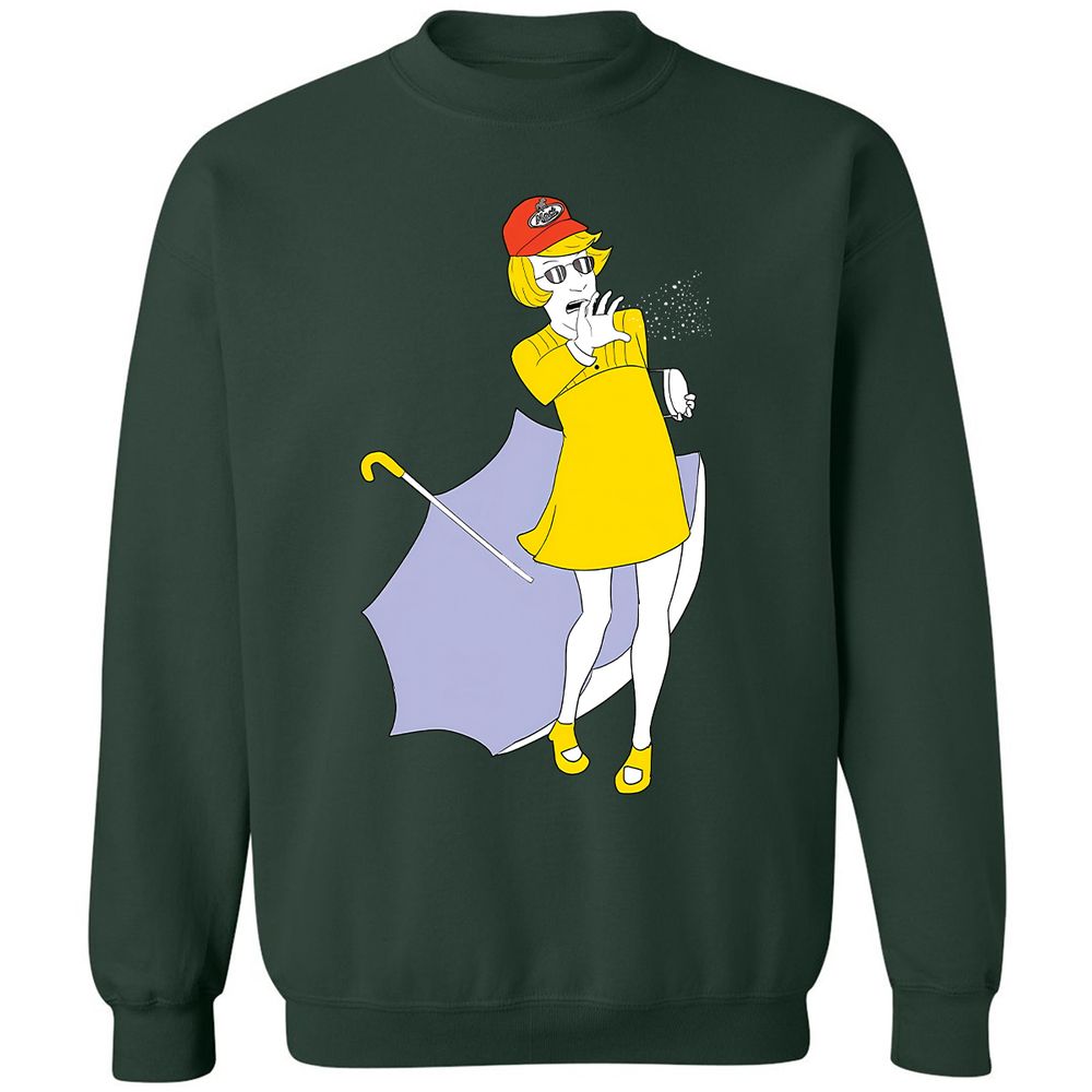 Classic Unisex Sweatshirt - 85J55EAZ - Forest Green - 4