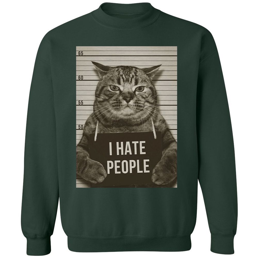 Classic Unisex Sweatshirt - JVJM5KE8 - Forest Green - 4