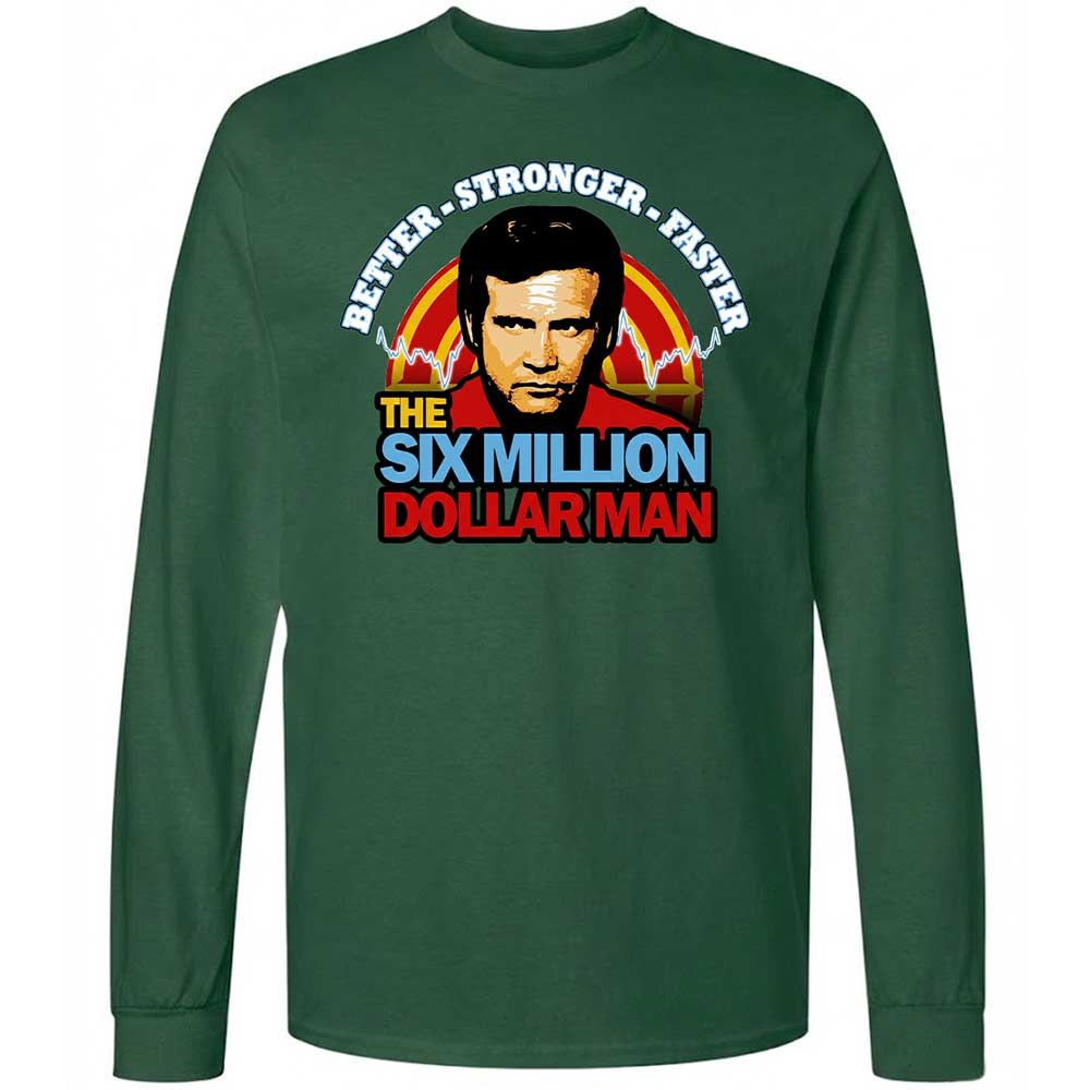 Long Sleeve T-Shirt - 4HPFN2GX - Forest Green - 4