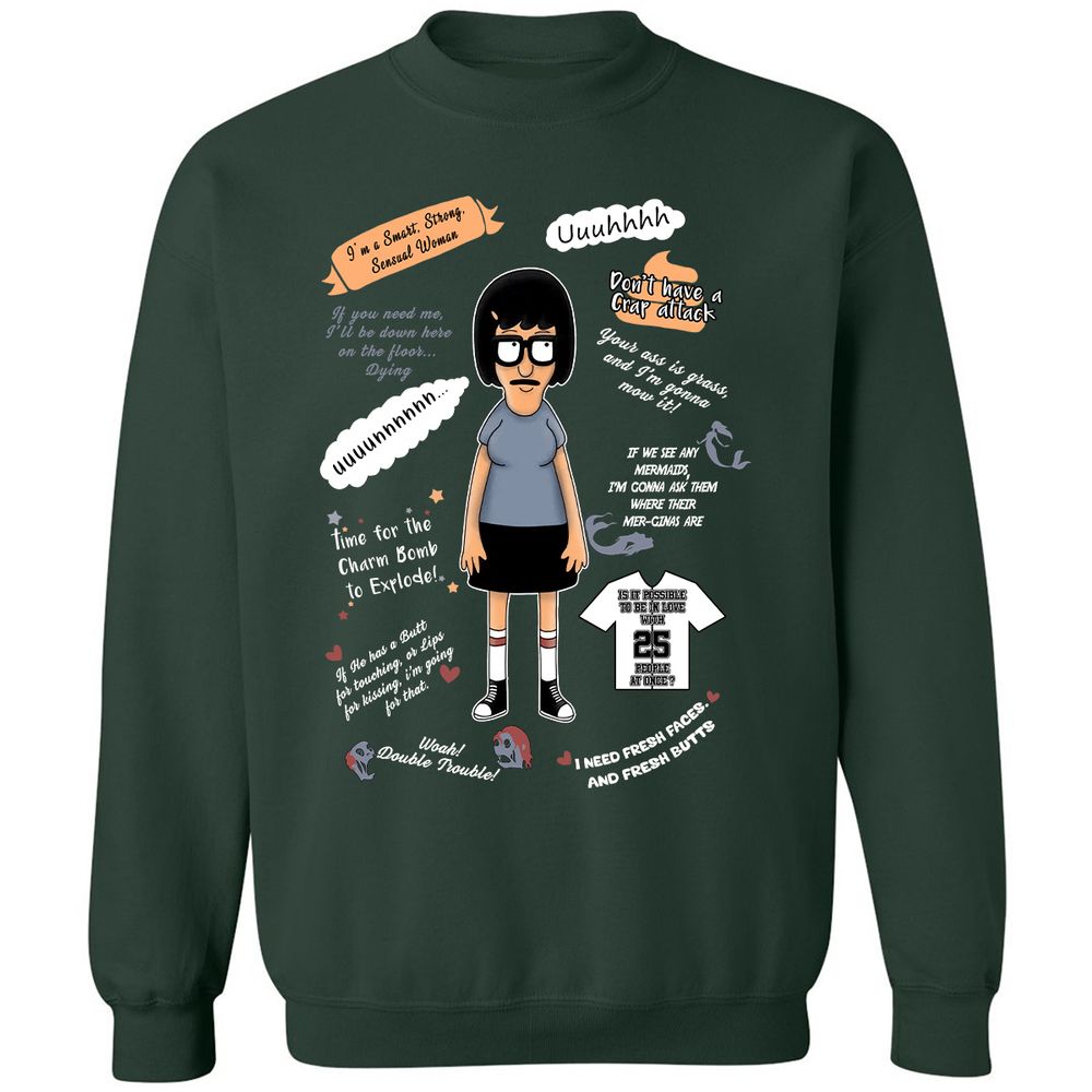 Classic Unisex Sweatshirt - YFV1YAK3 - Forest Green - 4