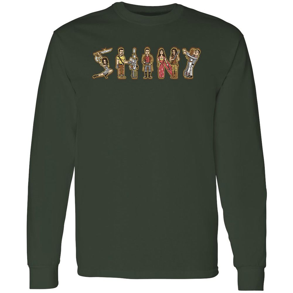 Long Sleeve T-Shirt - YWMXUU5K - Forest Green - 4
