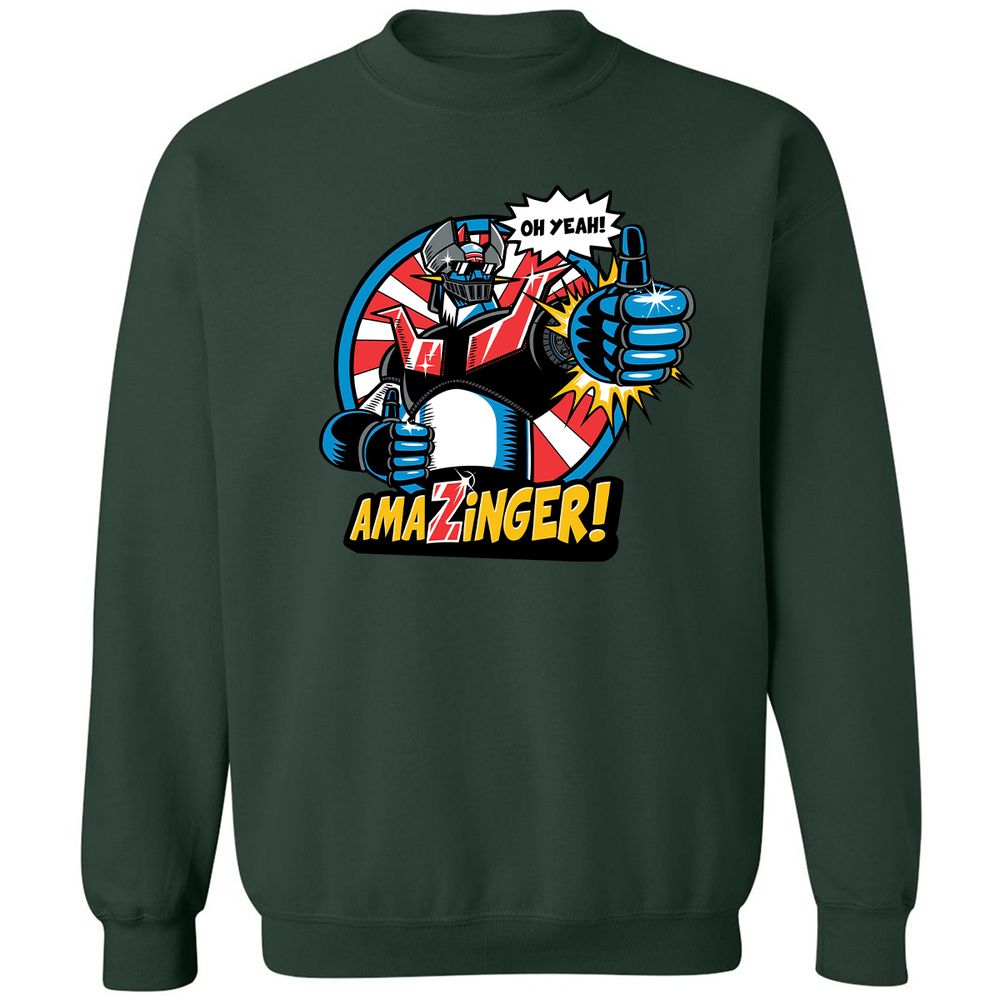 Classic Unisex Sweatshirt - MBNEQM2N - Forest Green - 4