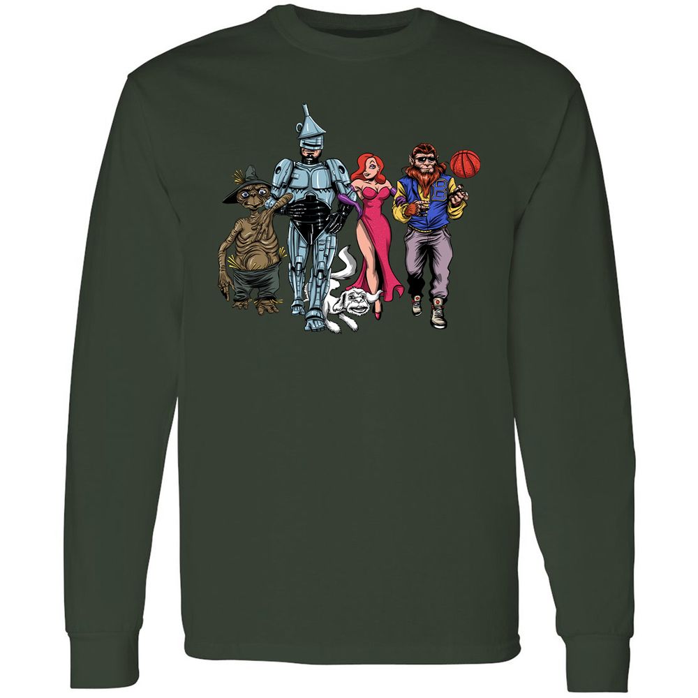 Long Sleeve T-Shirt - 1KE3M3WN - Forest Green - 4