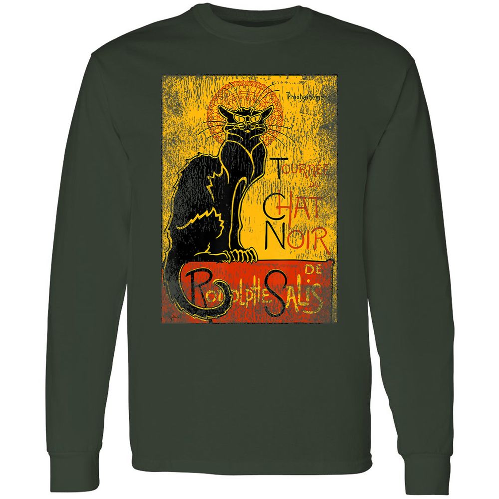 Long Sleeve T-Shirt - UNQL61RD - Forest Green - 4