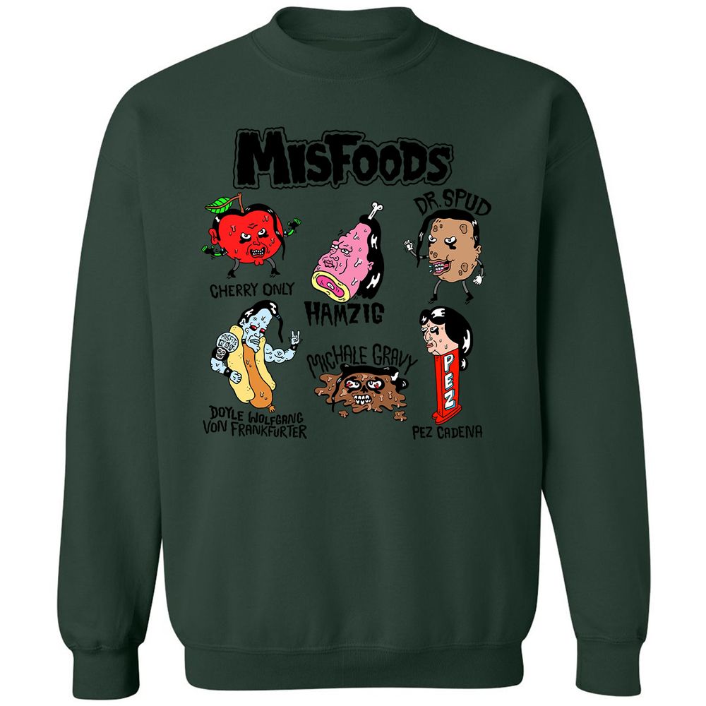 Classic Unisex Sweatshirt - 85VT9MW3 - Forest Green - 4