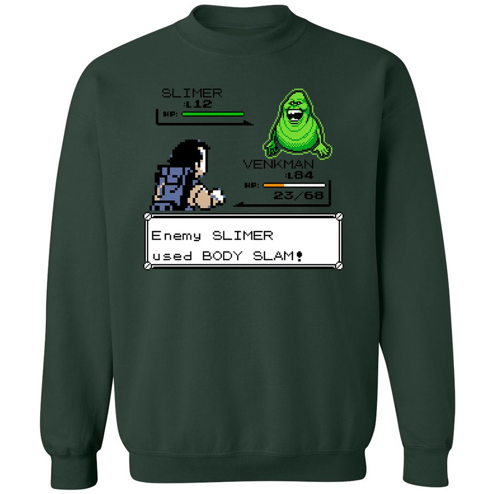 Classic Unisex Sweatshirt - R94F8HBA - Forest Green - 4