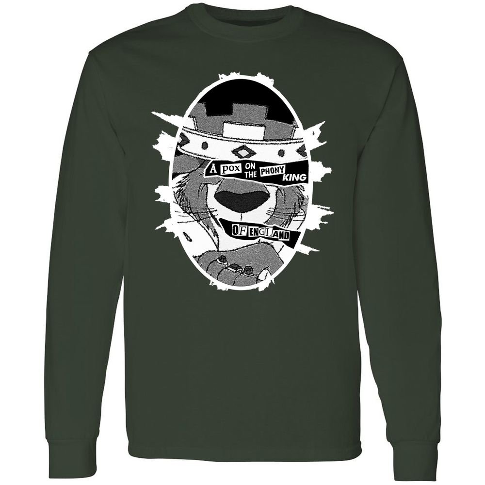 Long Sleeve T-Shirt - YWH3BVBC - Forest Green - 4