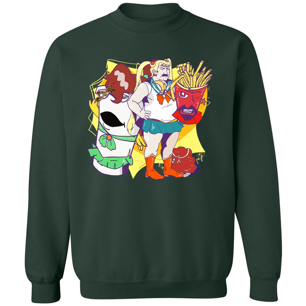 Classic Unisex Sweatshirt - LZWE2VWL - Forest Green - 4