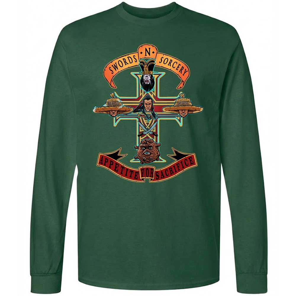 Long Sleeve T-Shirt - HTFCZABX - Forest Green - 4