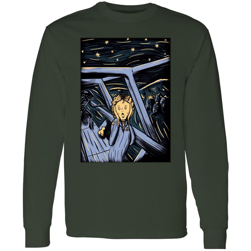 Long Sleeve T-Shirt - XPWA39ZW - Forest Green - 4