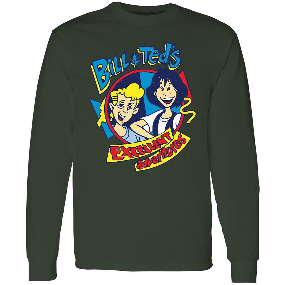 Long Sleeve T-Shirt - FUF964HL - Forest Green - 4