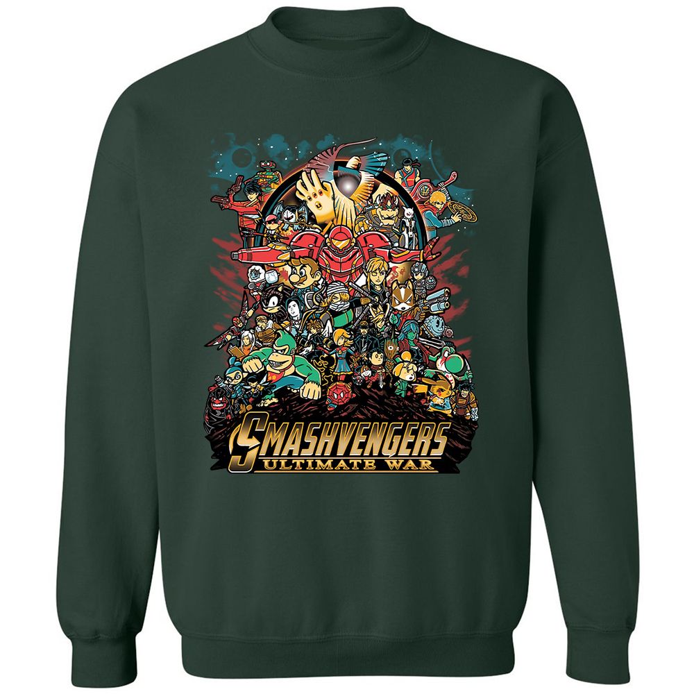 Classic Unisex Sweatshirt - C71PC22R - Forest Green - 4