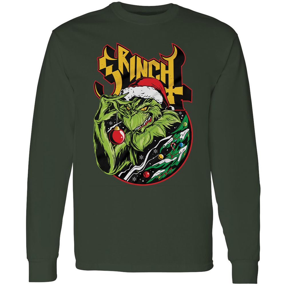 Long Sleeve T-Shirt - WA5EEPF9 - Forest Green - 4