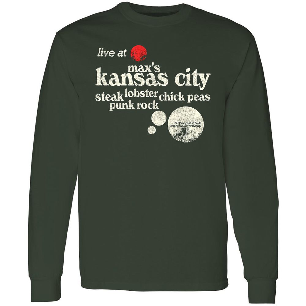Long Sleeve T-Shirt - CQHPXRHG - Forest Green - 4