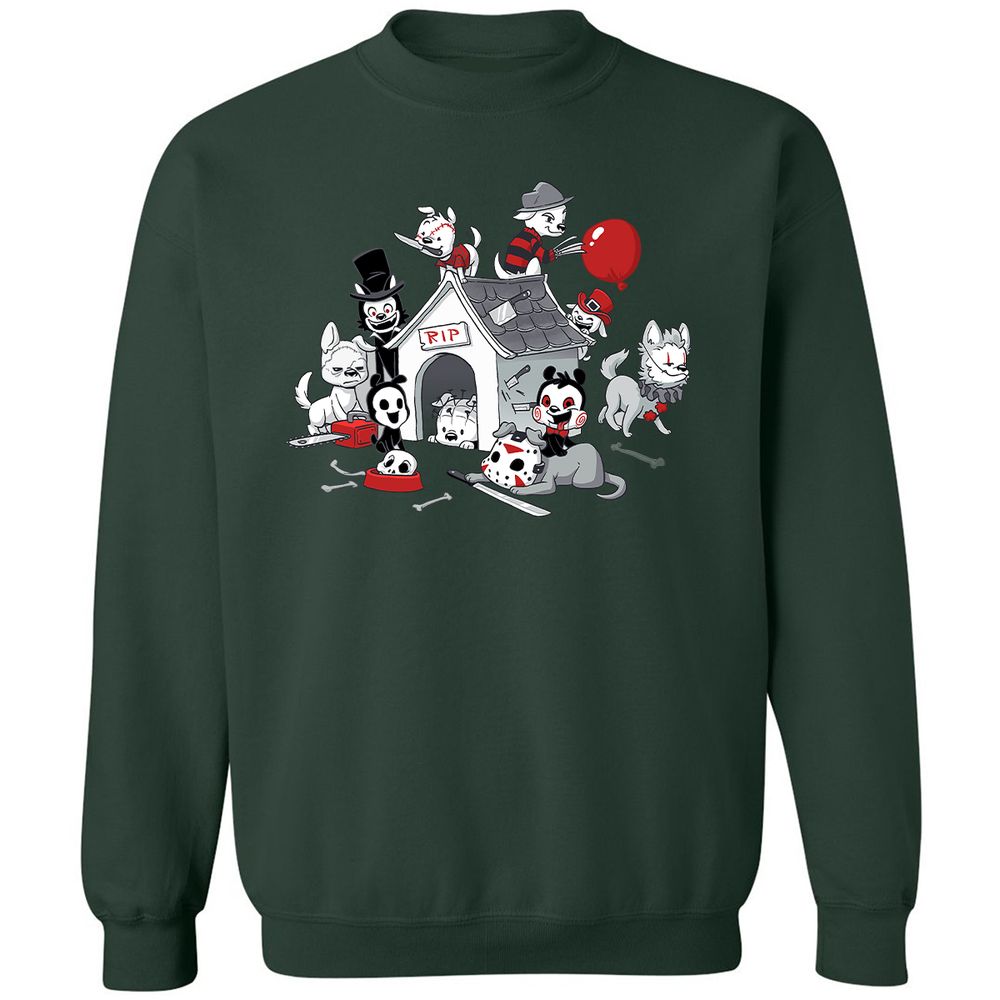 Classic Unisex Sweatshirt - K12XTBD9 - Forest Green - 4