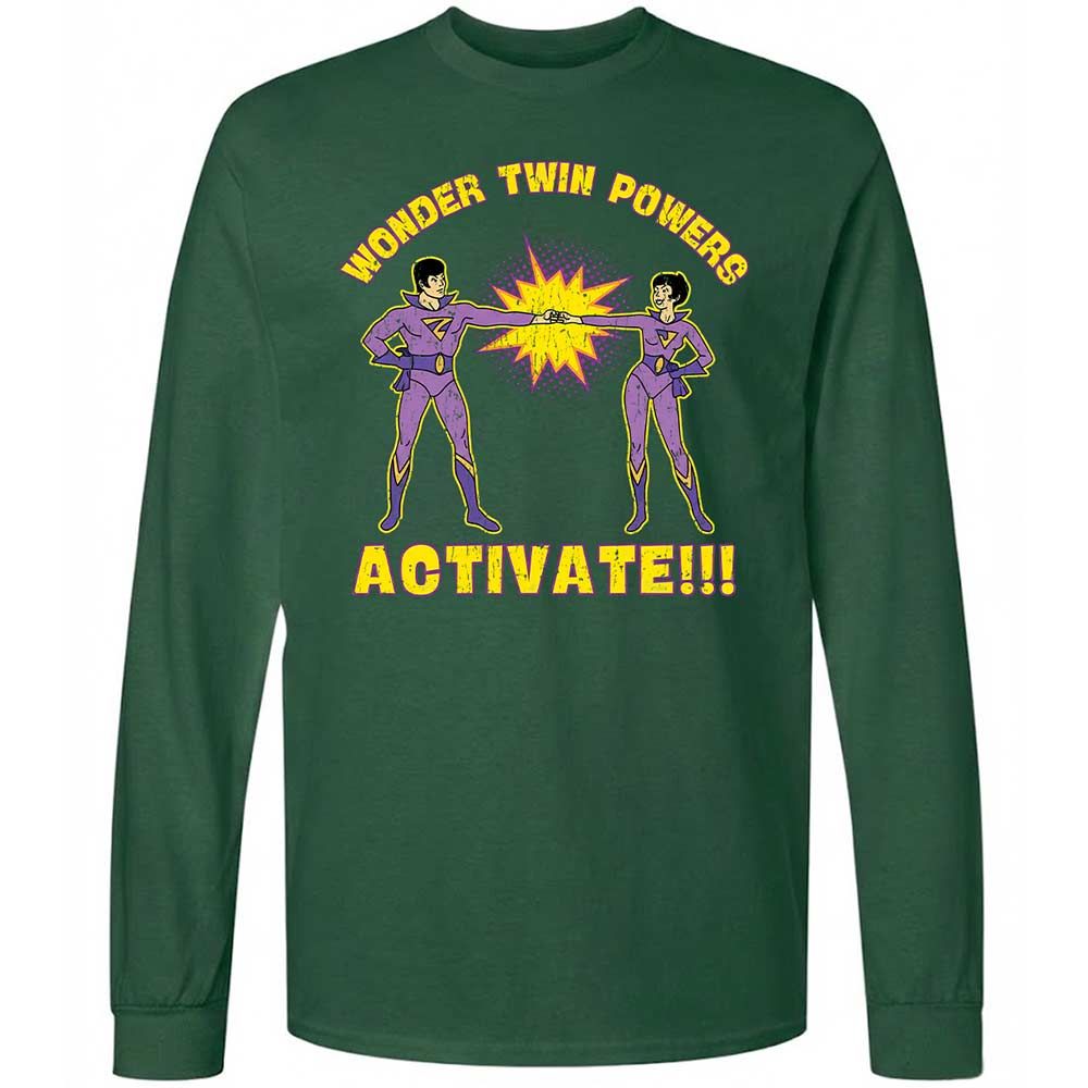 Long Sleeve T-Shirt - WC58D6PH - Forest Green - 4
