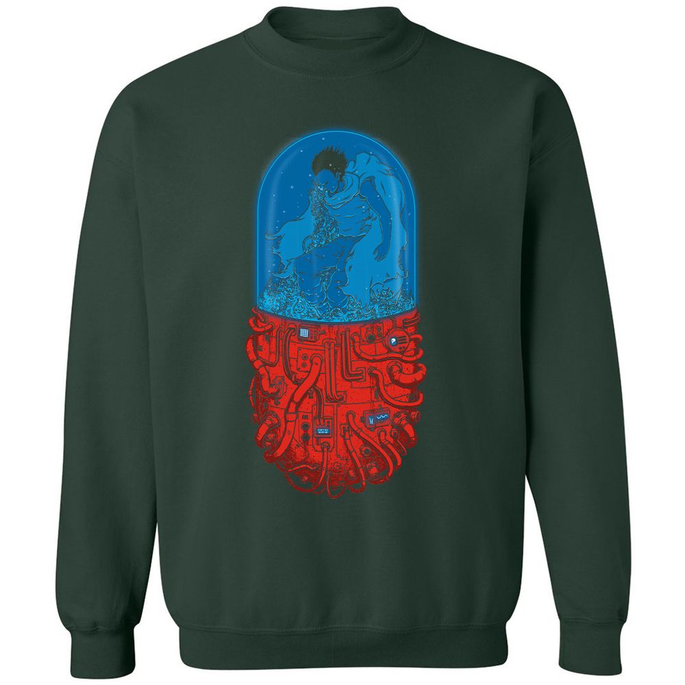 Classic Unisex Sweatshirt - 99G9RC89 - Forest Green - 4
