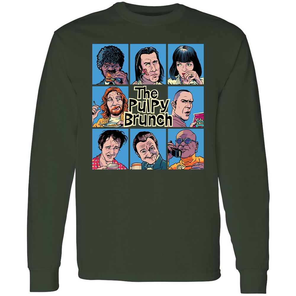 Long Sleeve T-Shirt - 777Z2SE7 - Forest Green - 4