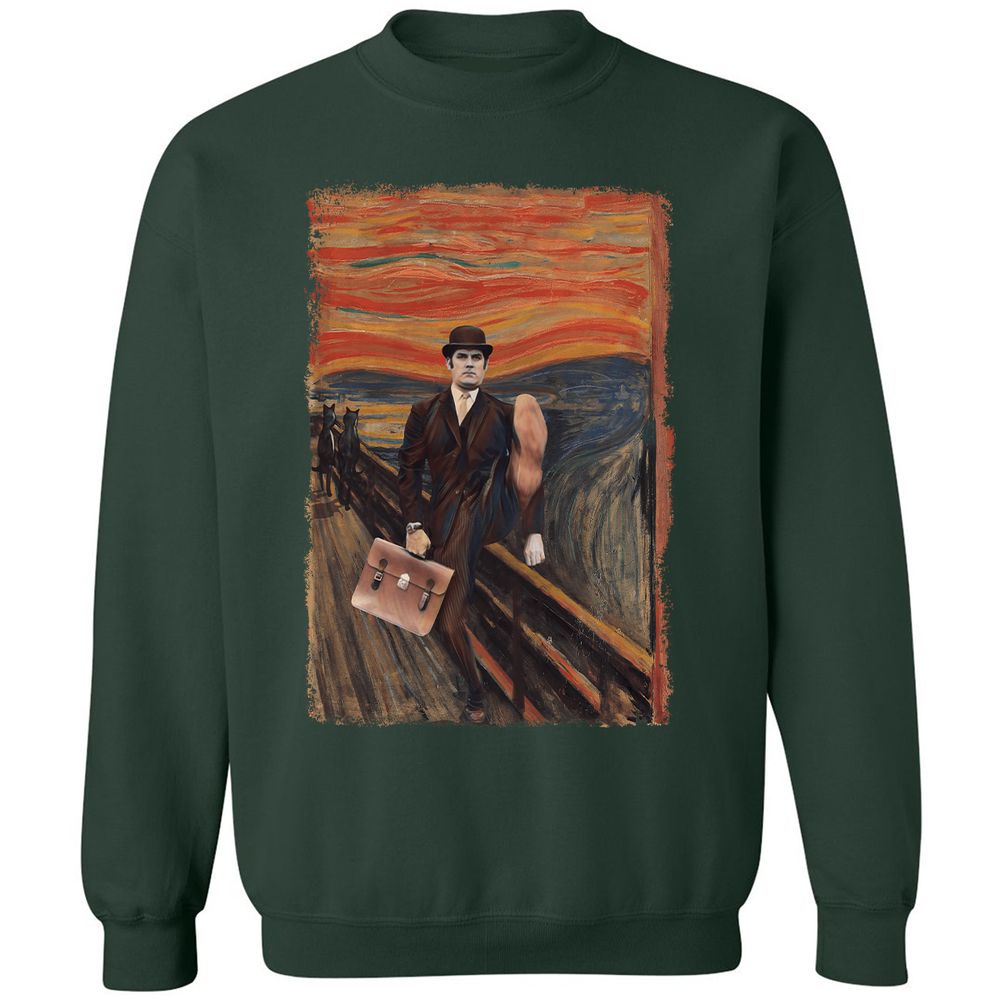 Classic Unisex Sweatshirt - VGW6EHD4 - Forest Green - 4