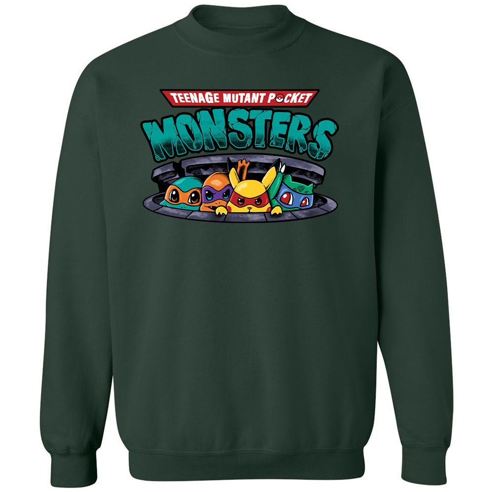 Classic Unisex Sweatshirt - TUBY4B8D - Forest Green - 4