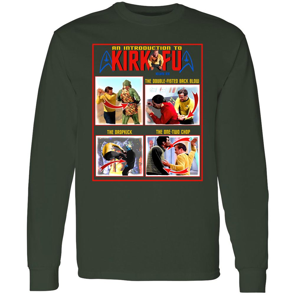 Long Sleeve T-Shirt - 5WFM8AAF - Forest Green - 4