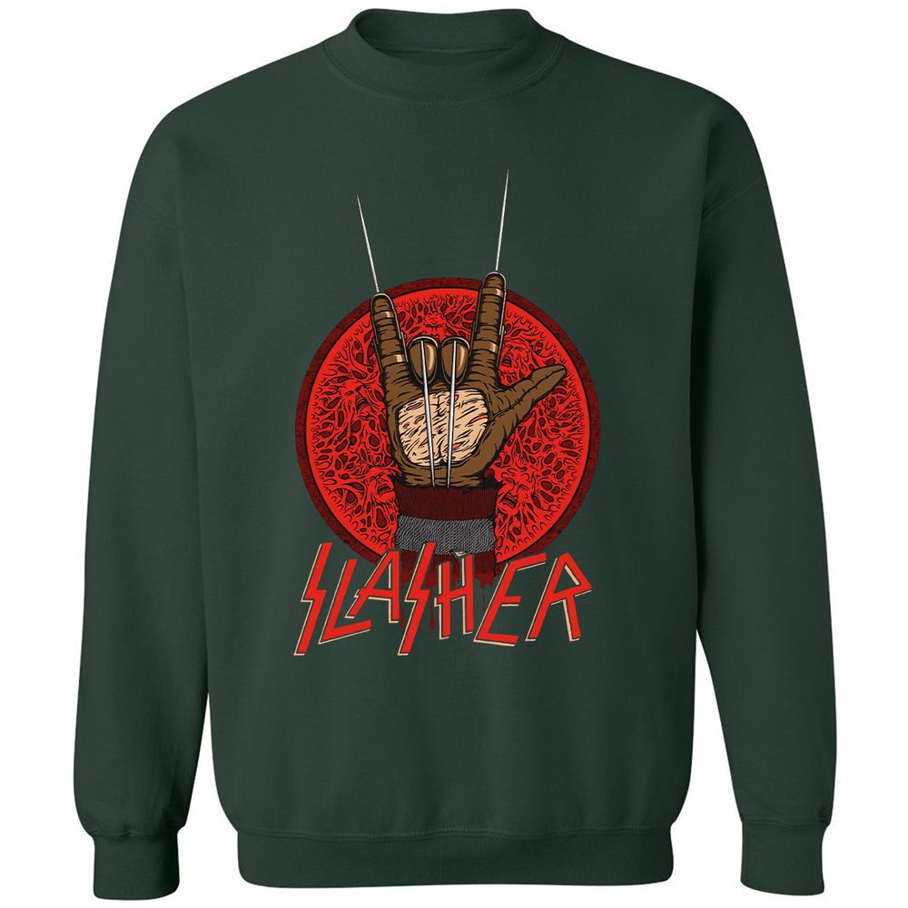 Classic Unisex Sweatshirt - 6YGM4XVD - Forest Green - 4