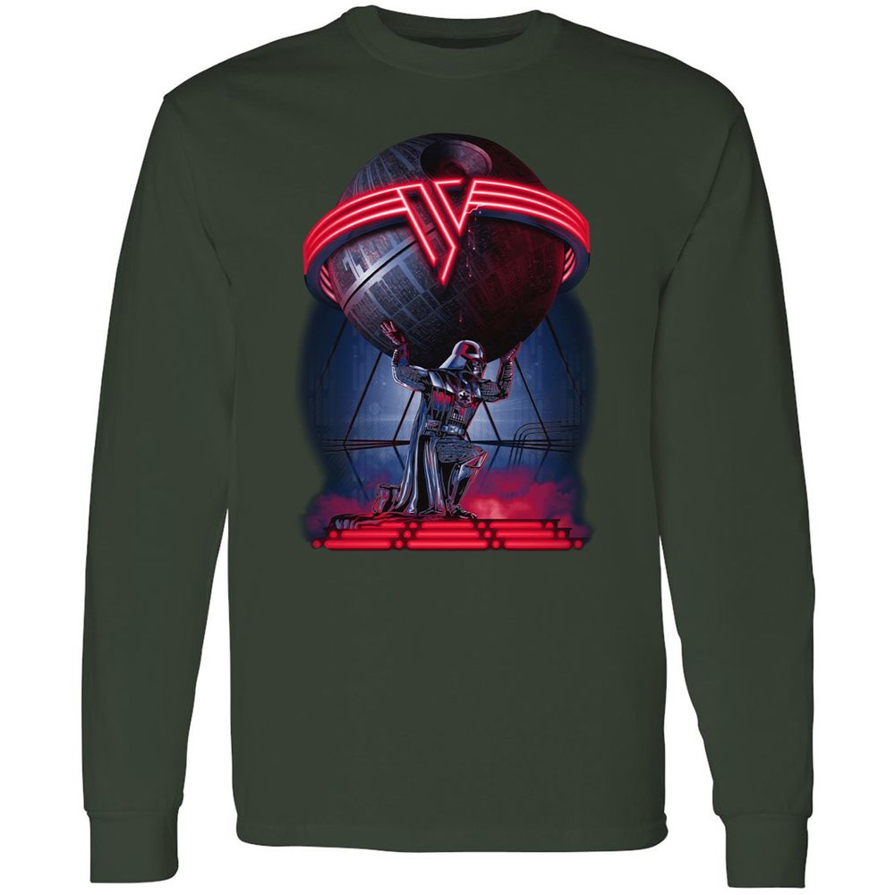 Long Sleeve T-Shirt - 8A3NSYZQ - Forest Green - 4