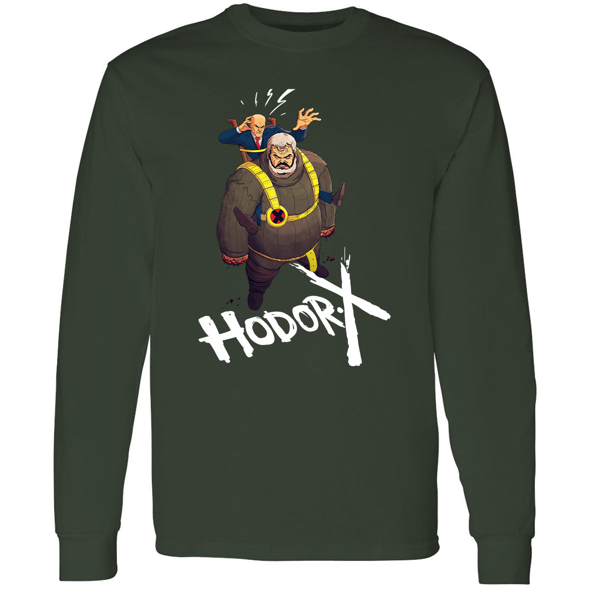 Long Sleeve T-Shirt - AK8NK27V - Forest Green - 4