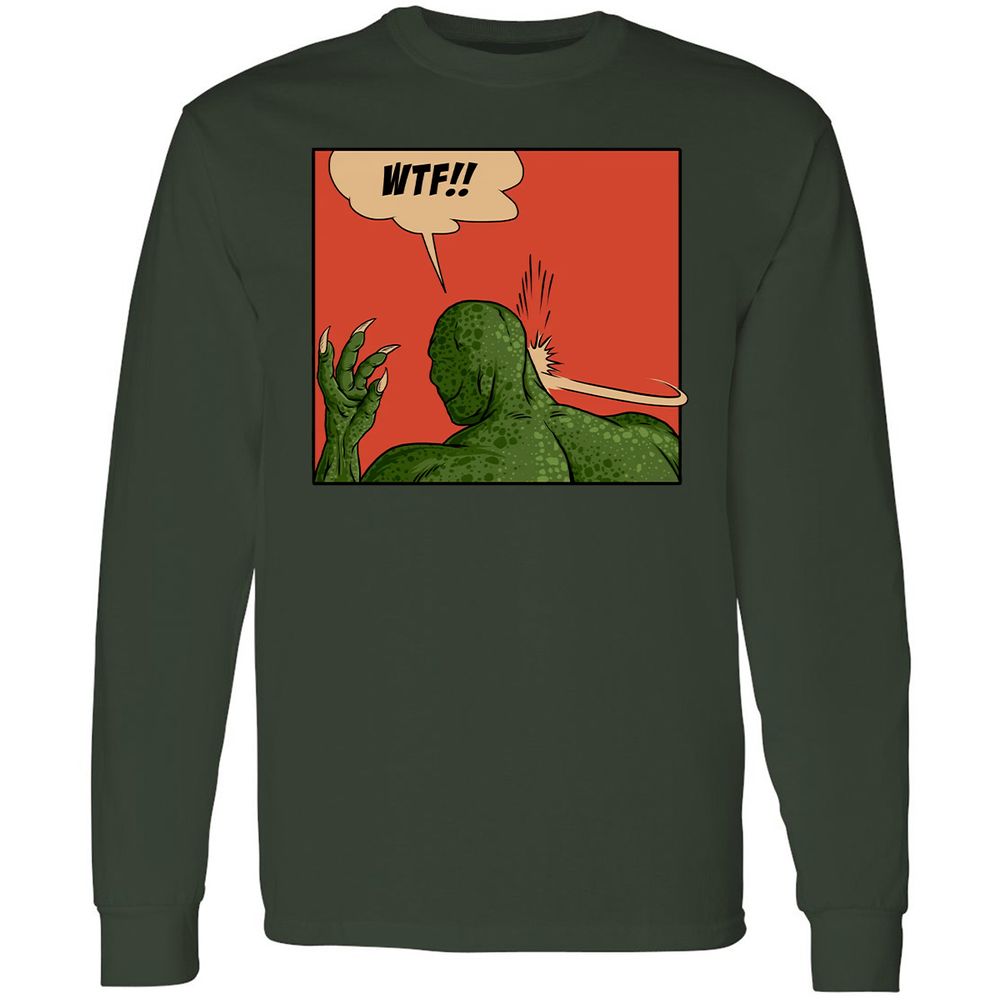 Long Sleeve T-Shirt - A9PYY1A9 - Forest Green - 4