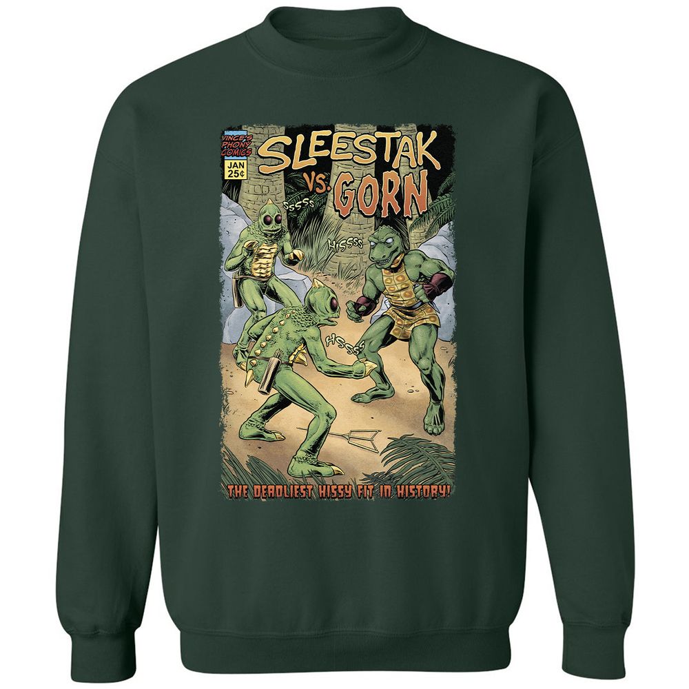 Classic Unisex Sweatshirt - RYJ8777N - Forest Green - 4