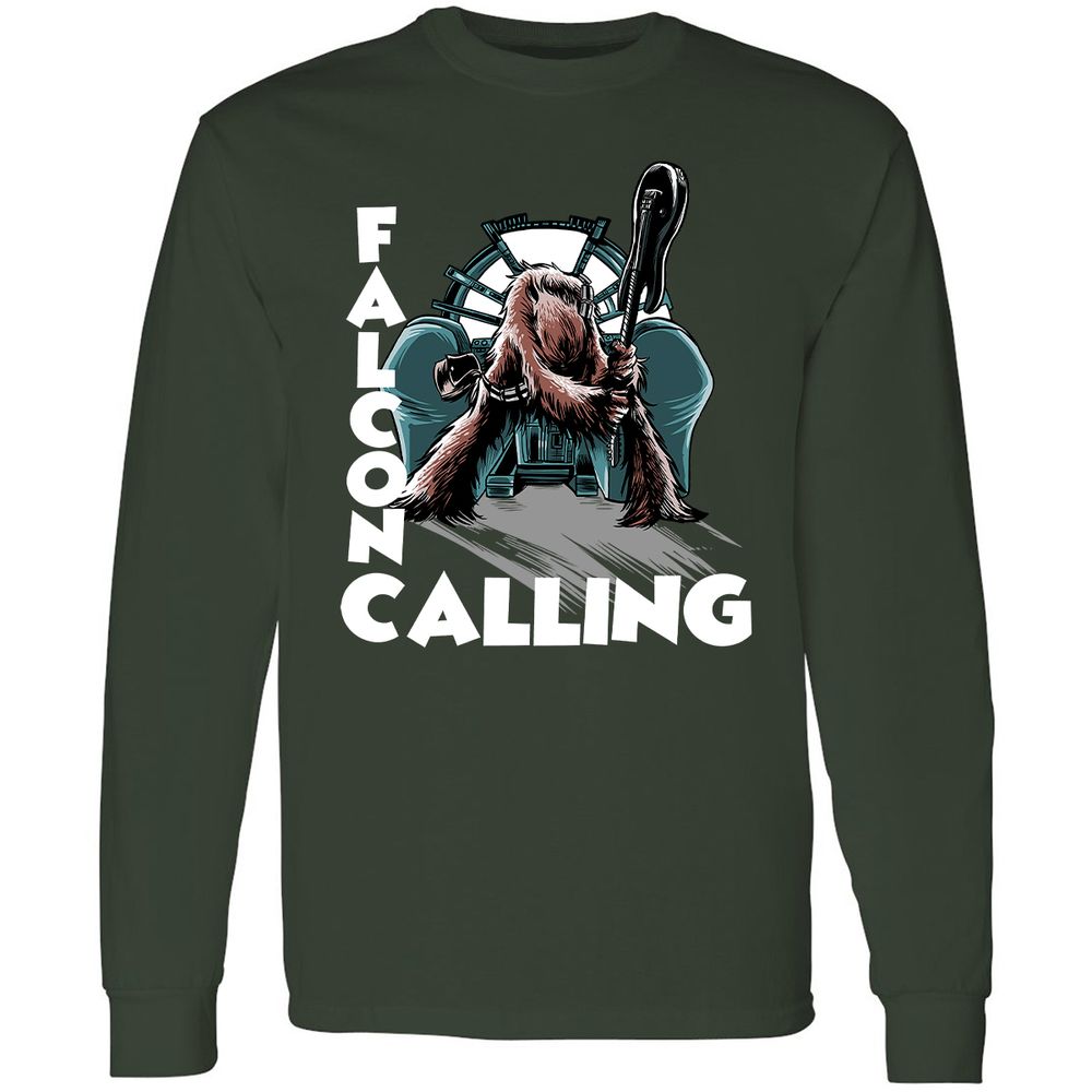 Long Sleeve T-Shirt - 7CNLY6S3 - Forest Green - 4