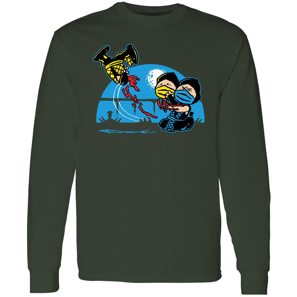 Long Sleeve T-Shirt - J8LB5AKL - Forest Green - 4