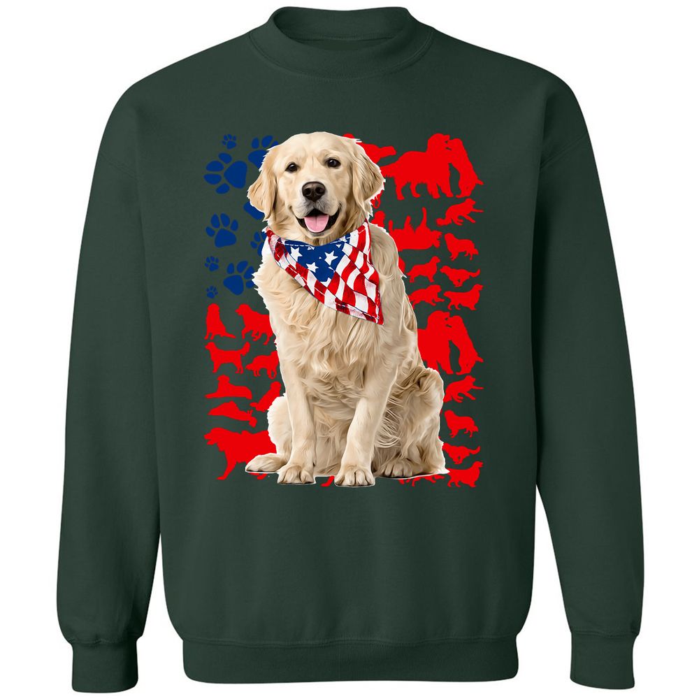Classic Unisex Sweatshirt - ZFGWGPPH - Forest Green - 4