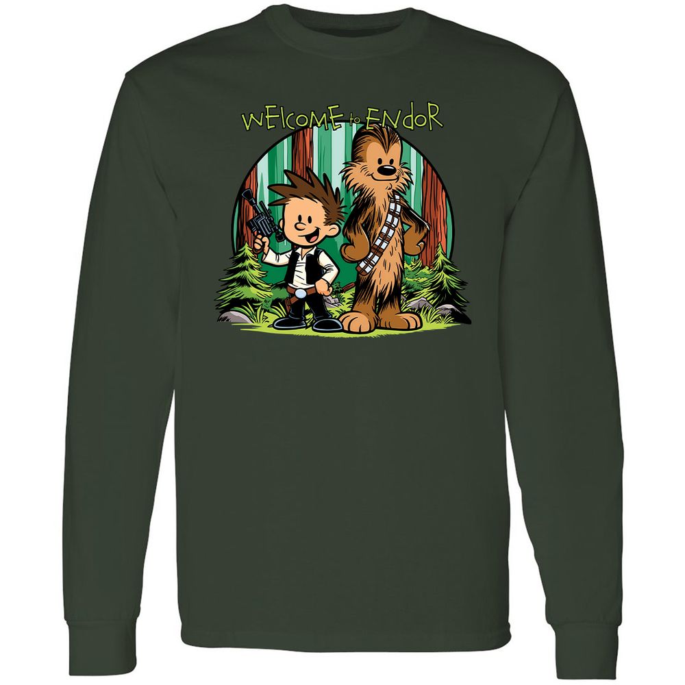 Long Sleeve T-Shirt - 7ABNZ3FT - Forest Green - 4