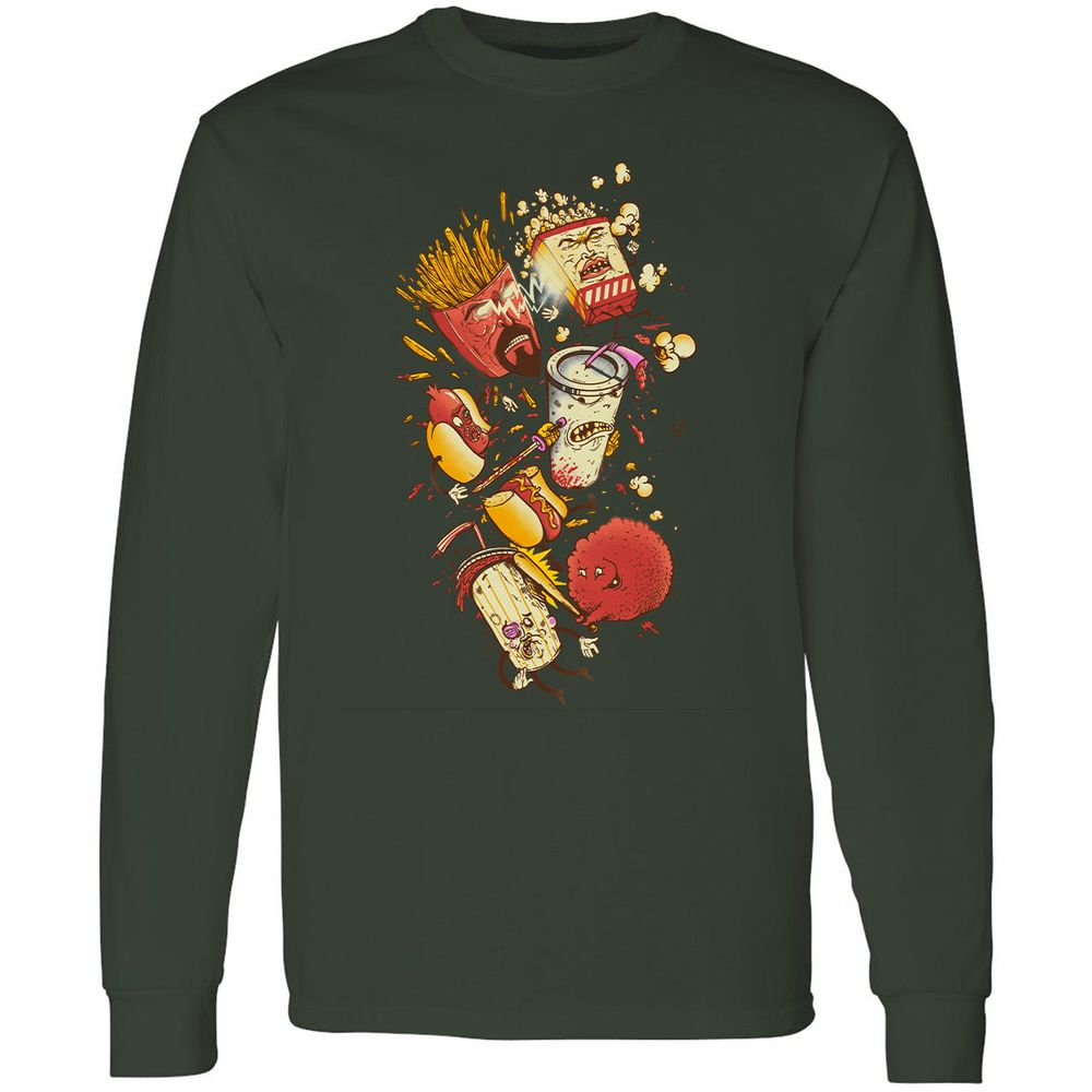 Long Sleeve T-Shirt - EK2KRGYX - Forest Green - 4