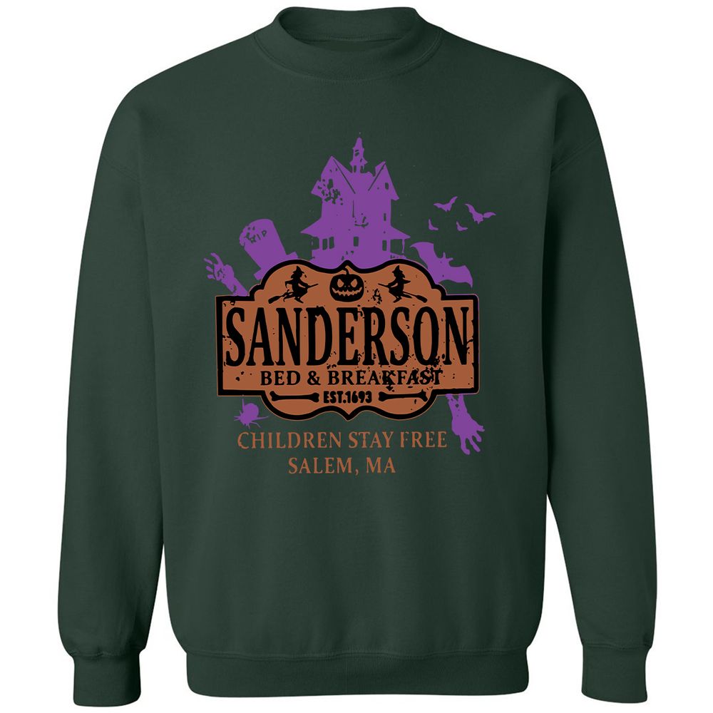 Classic Unisex Sweatshirt - DYB2JJV9 - Forest Green - 4