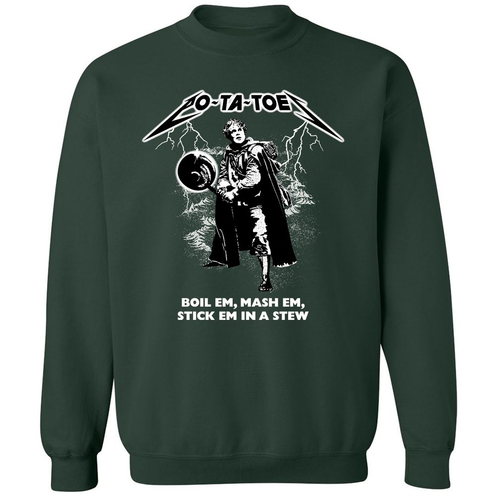 Classic Unisex Sweatshirt - HCTYDD6X - Forest Green - 4