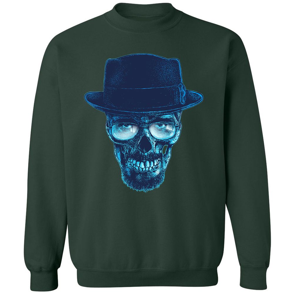 Classic Unisex Sweatshirt - KX8ZRU6D - Forest Green - 4