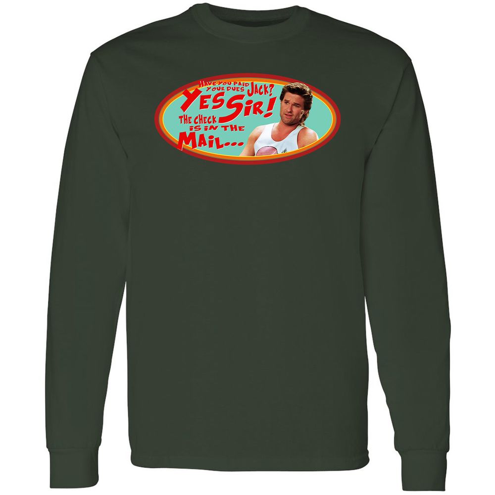 Long Sleeve T-Shirt - XQWTRTQJ - Forest Green - 4