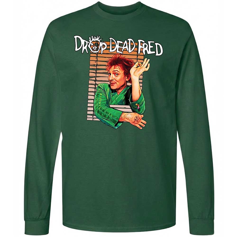 Funny Man Drop Dead Fred - Forest Green - 4