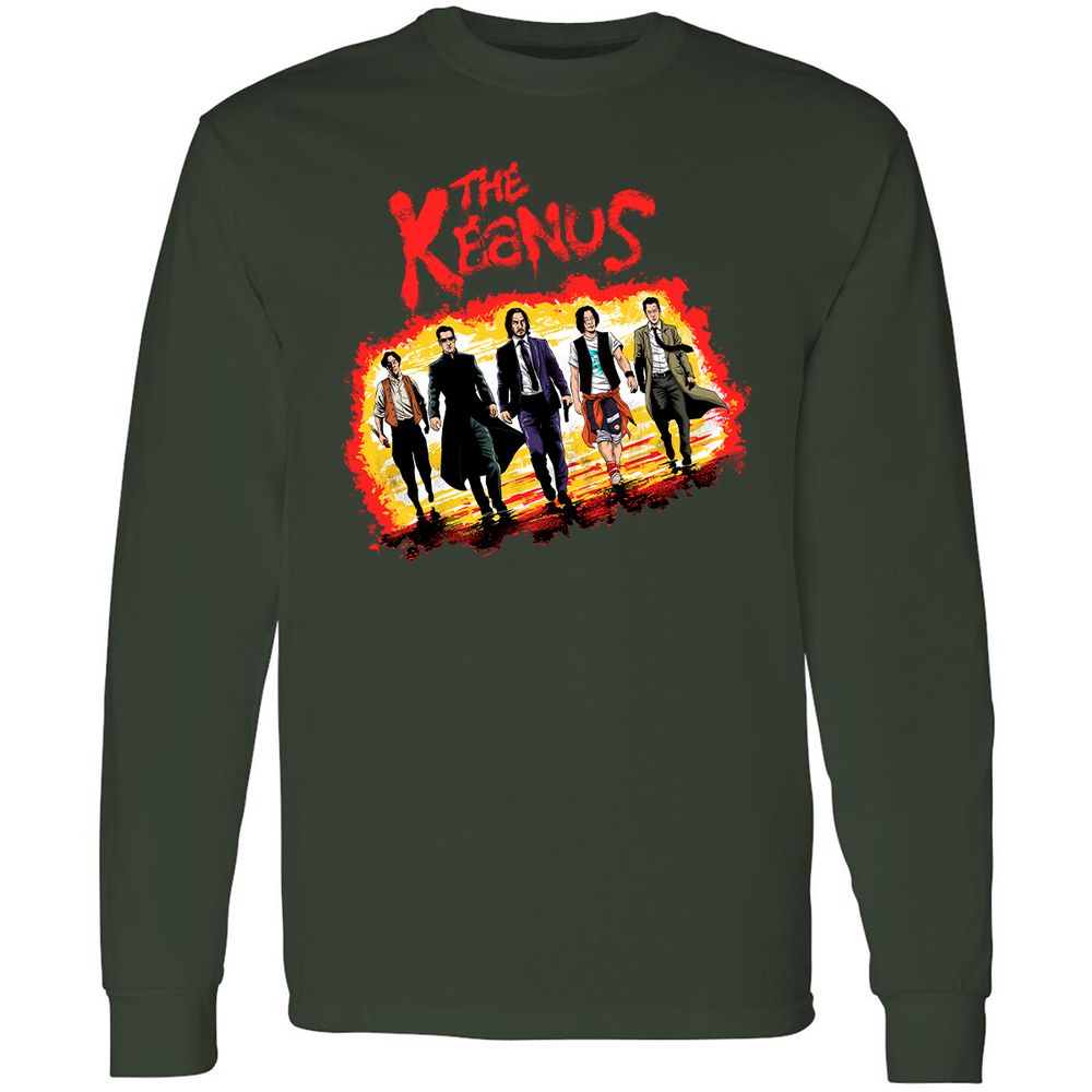 Long Sleeve T-Shirt - DMG7HMLX - Forest Green - 4