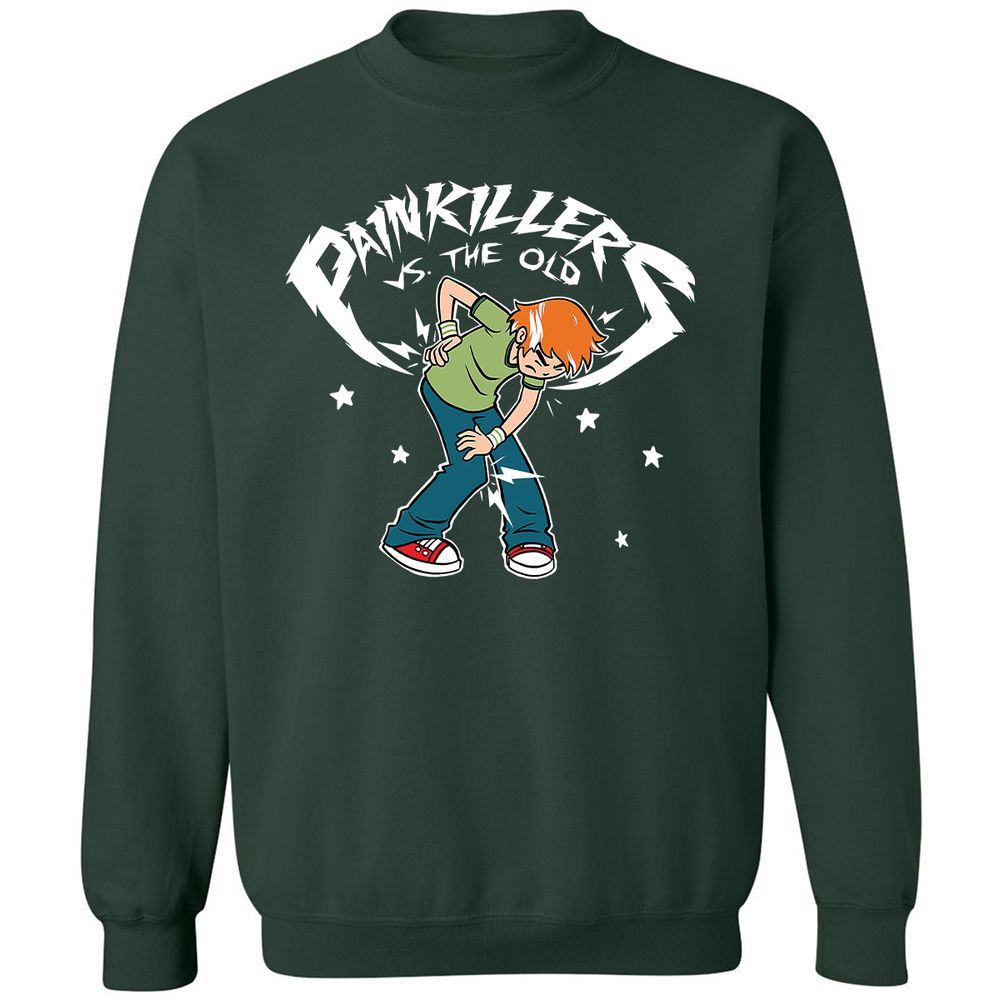 Classic Unisex Sweatshirt - 7C5EGUXB - Forest Green - 4