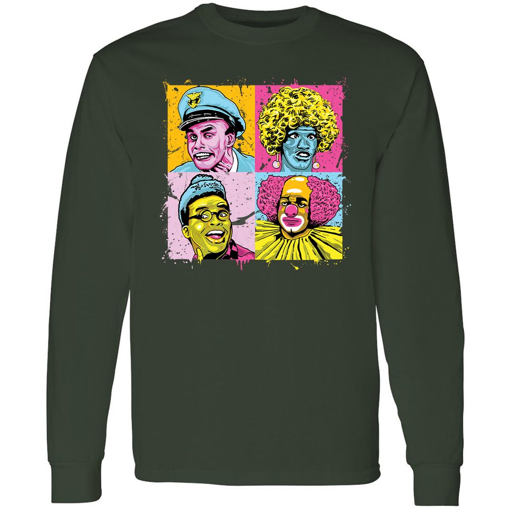 Long Sleeve T-Shirt - M2NSATUL - Forest Green - 4