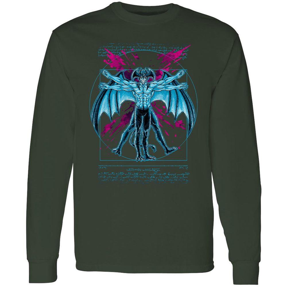 Long Sleeve T-Shirt - 158Y3DMZ - Forest Green - 4